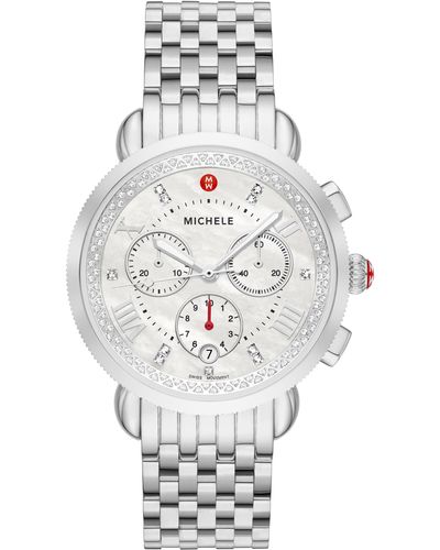 Michele Sport Sail Bracelet Watch - Gray