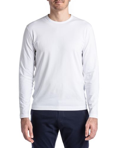 PUBLIC REC Go-to Long Sleeve Performance T-shirt - White