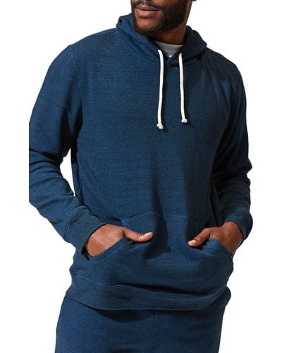 Threads For Thought Fleece Pullover Hoodie - Blue