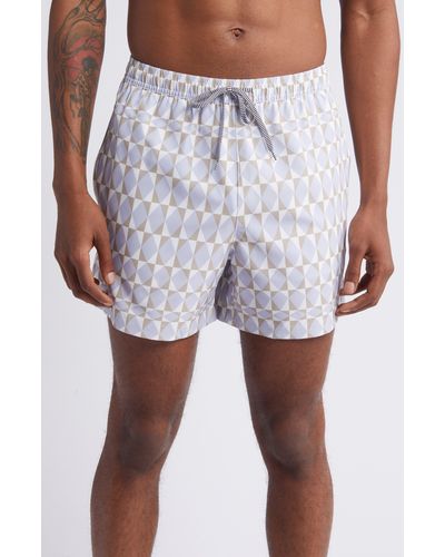 Open Edit Recycled Volley Swim Trunks - White