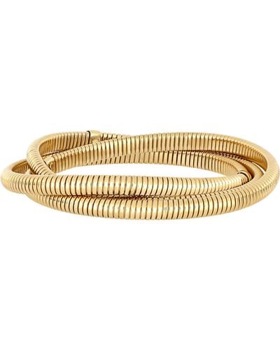 Bony Levy 14k Gold Tubogas Layered Bracelet - Metallic