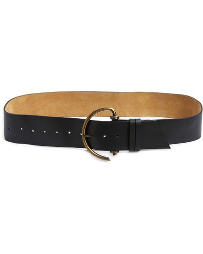 Ada Emmi Leather Belt - Black