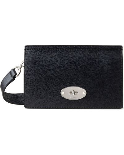 Mulberry Small Antony East/west Leather Crossbody Bag - Black