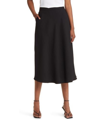 Nordstrom black a line skirt top