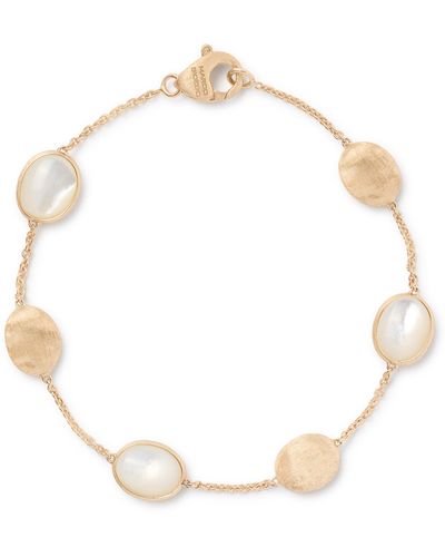 Marco Bicego Siviglia 18k Yellow Mother-of-pearl Bracelet At Nordstrom - White