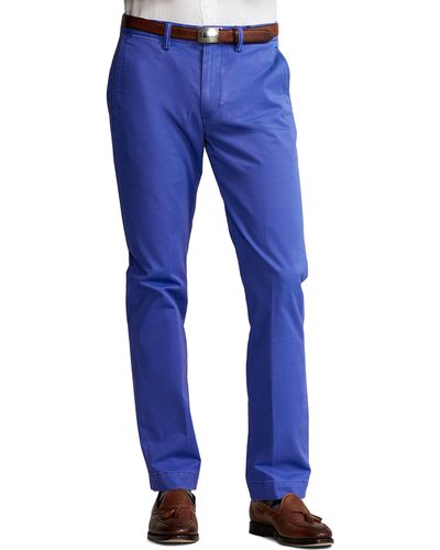 Polo Ralph Lauren Straight Fit Bedford Pants - Blue