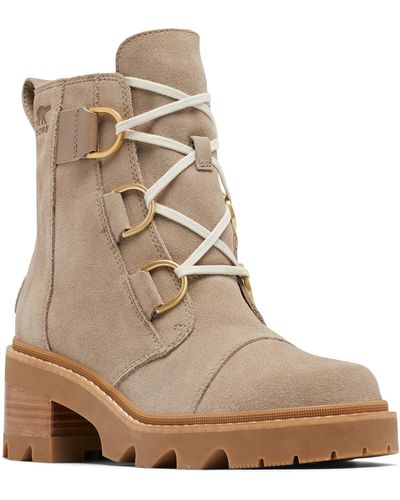 Sorel Joan Now Lace-up Boot - Natural