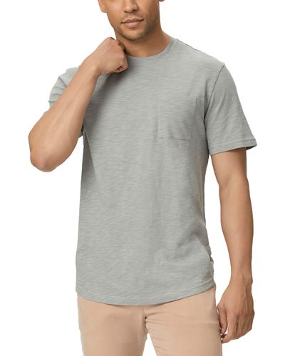PAIGE Kenneth Pocket T-shirt - Gray