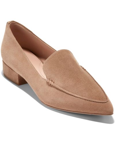 Cole Haan Vivian Pointed Toe Loafer - Brown