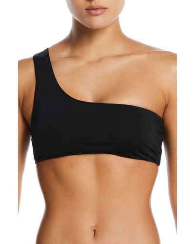 Nike Asymmetric Bikini Top - Black