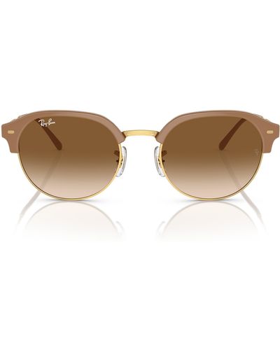 Ray-Ban Clubmaster 53mm Sunglasses - Brown