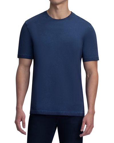 Bugatchi Garment Dyed T-shirt - Blue
