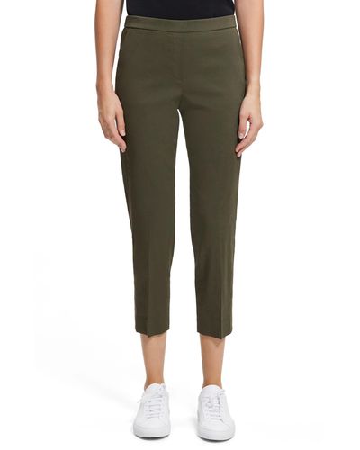 Theory Pull-on Crop Pants - Green
