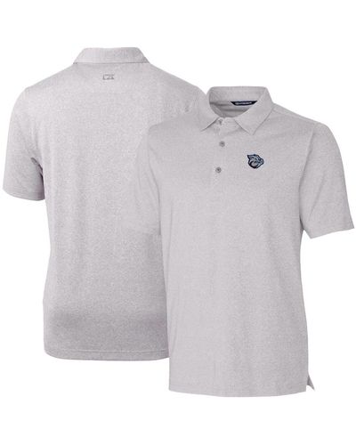 Cutter & Buck Lehigh Valley Ironpigs Forge Heathered Stretch Polo At Nordstrom - Gray