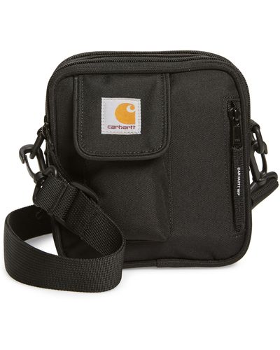 Carhartt WIP Herren Umhängetasche Essentials Bag, Small schwarz One Size :  : Fashion