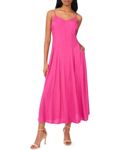 Halogen® Halogen(r) Princess Seam Midi Dress - Pink
