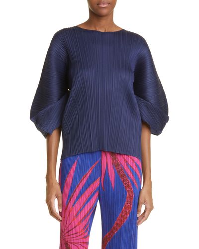 Pleats Please Issey Miyake Short-sleeve tops for Women | Online