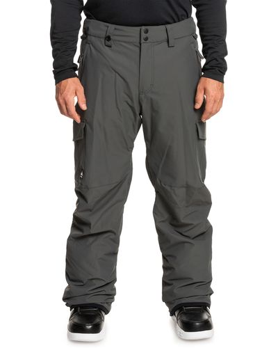 Quiksilver Porter Ski Pants - Gray