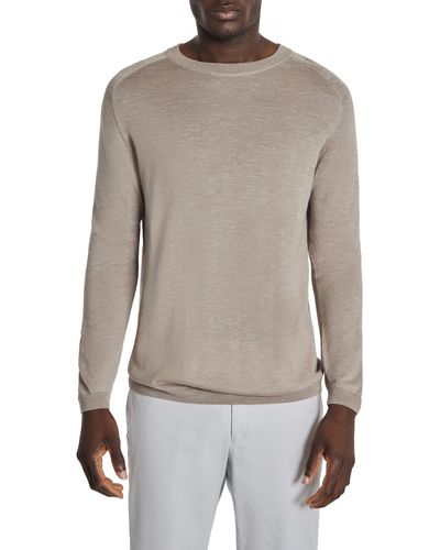 Jack Victor Bailey Merino Wool Blend Sweatshirt - Gray