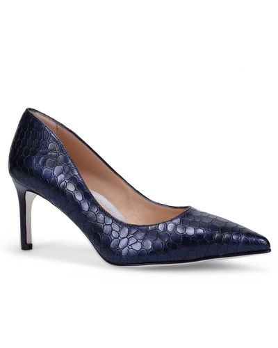 Ron White Cindy Lou Pointed Toe Pump - Blue