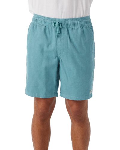 O'neill Sportswear Stretch Corduroy Drawstring Shorts - Blue