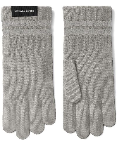 Canada Goose Barrier Merino Wool Gloves - Gray