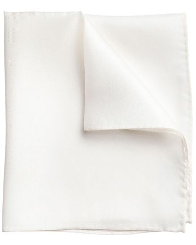 Charles Tyrwhitt Evening Silk Pocket Square - White