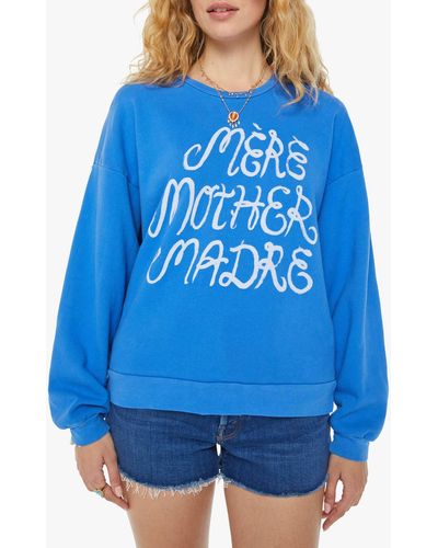Mother California Coast Sweatshirt - Blue