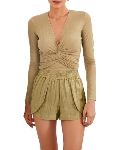 ViX Cole Cover-up Shorts - Green