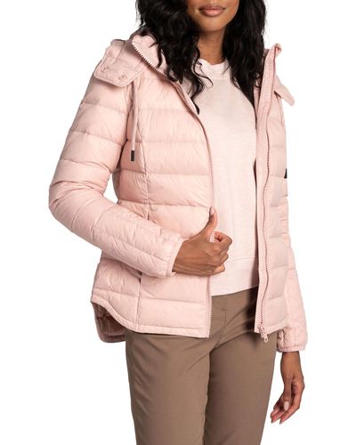 Lolë Emeline Water Repellent 550 Fill Power Down Puffer Jacket - Pink