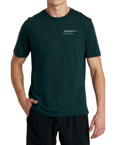 RVCA Reflective Base Graphic T-shirt - Green