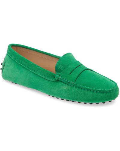 Tod's Penny Driving Shoe - Green