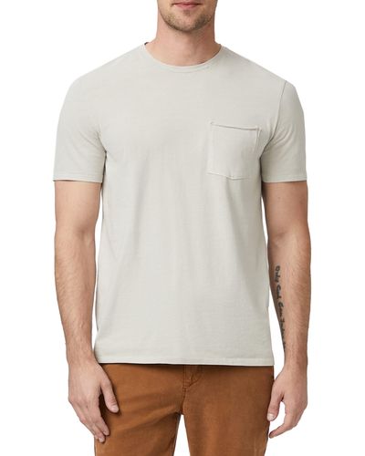 PAIGE Ramirez Cotton Pocket T-shirt - White