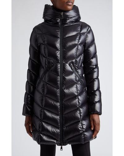 Moncler Marus Hooded Down Puffer Jacket - Black