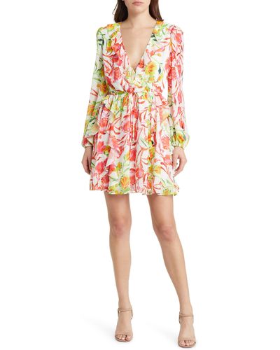 MILLY Ruffle Sleeve Dresses for Women Lyst