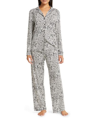 Nordstrom Moonlight Eco Knit Pajamas - Gray