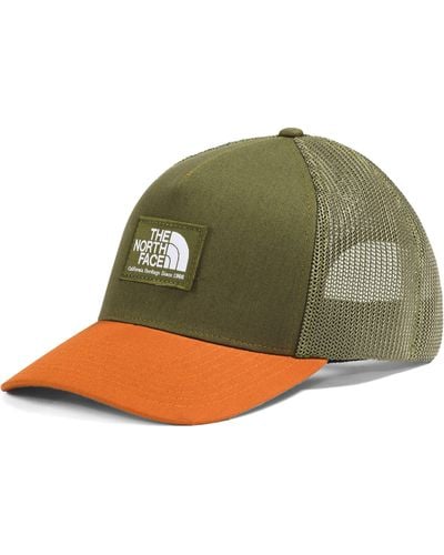 The North Face Keep It Patched Structured Trucker Hat - Green