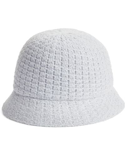 Nordstrom Knit Bucket Hat - White
