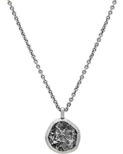 John Varvatos Artisan Sterling Pendant Necklace At Nordstrom - Metallic