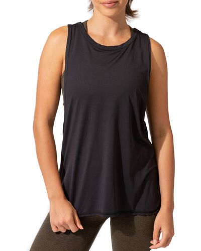 Threads For Thought Ramona Racerback Tank - Black