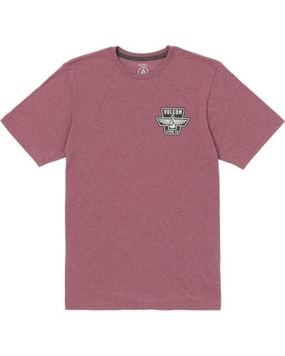 Volcom Wing It Graphic T-shirt - Purple