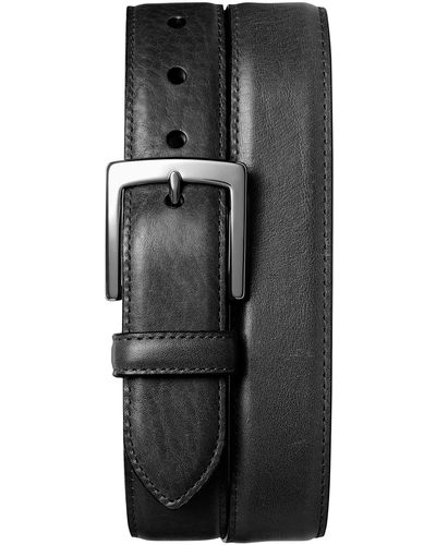 Shinola Bedrock Leather Belt - Black