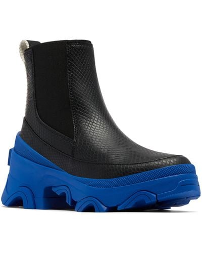 Sorel Brextm Waterproof Chelsea Boot - Blue