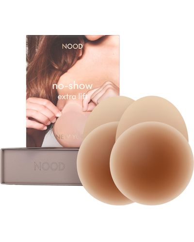 NOOD No-show Extra Lift Reusable Nipple Covers - Pink