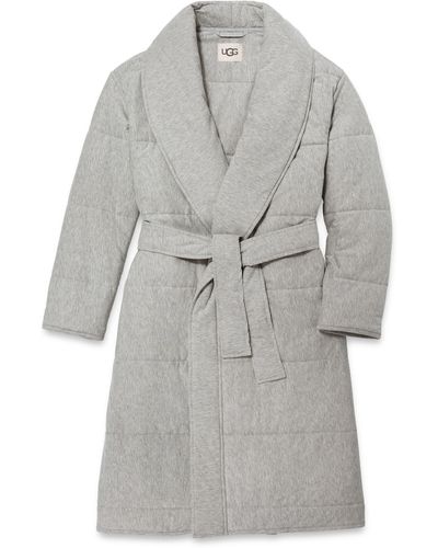 UGG ugg(r) Quade Quilted Cotton Robe - Gray