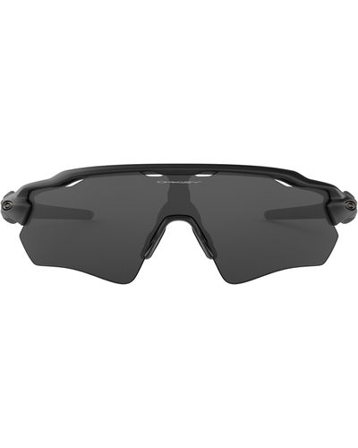 Oakley Radar Ev Path 38mm Prizm Wrap Shield Sunglasses - Black