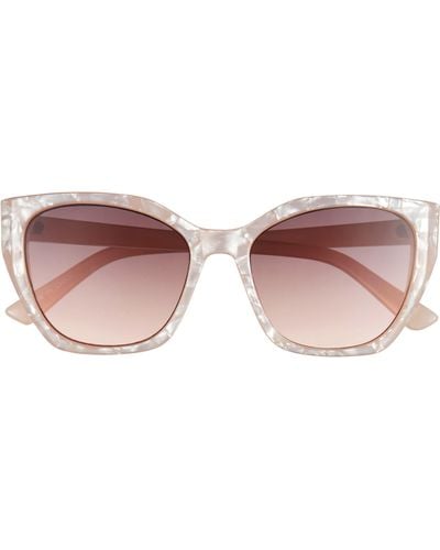 BP. 54mm Gradient Cat Eye Sunglasses - Pink