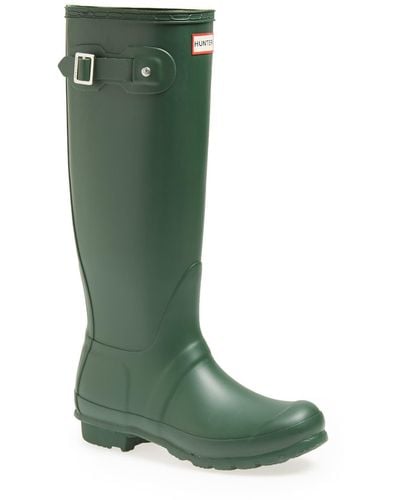 HUNTER Original Tall'rain Boot - Green