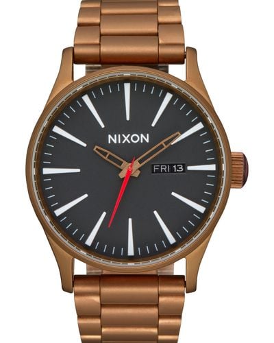 Nixon The Sentry Bracelet Watch - Black