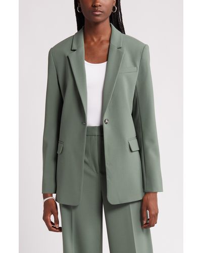 Nordstrom Relaxed Fit Blazer - Green